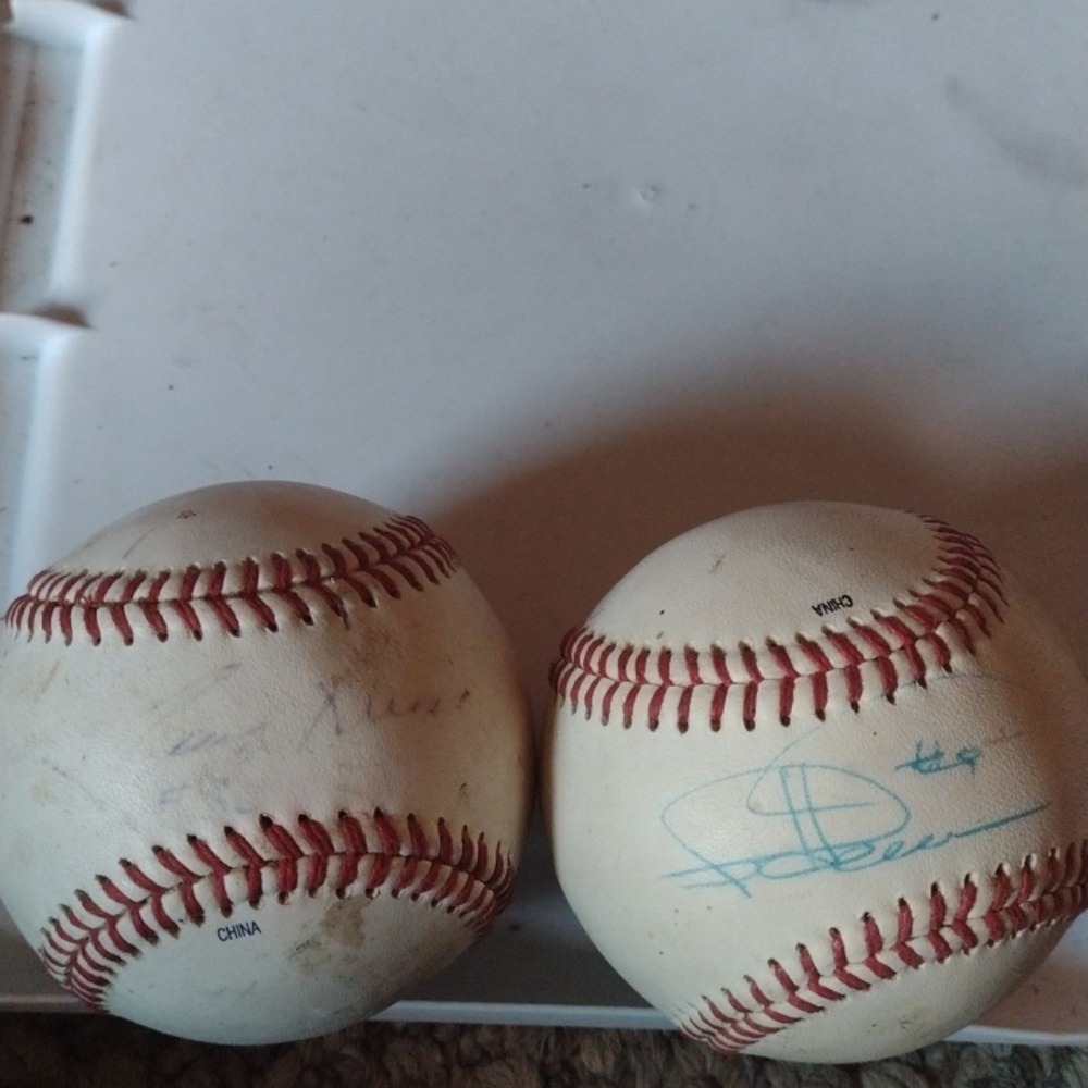 Autographed Baseballs